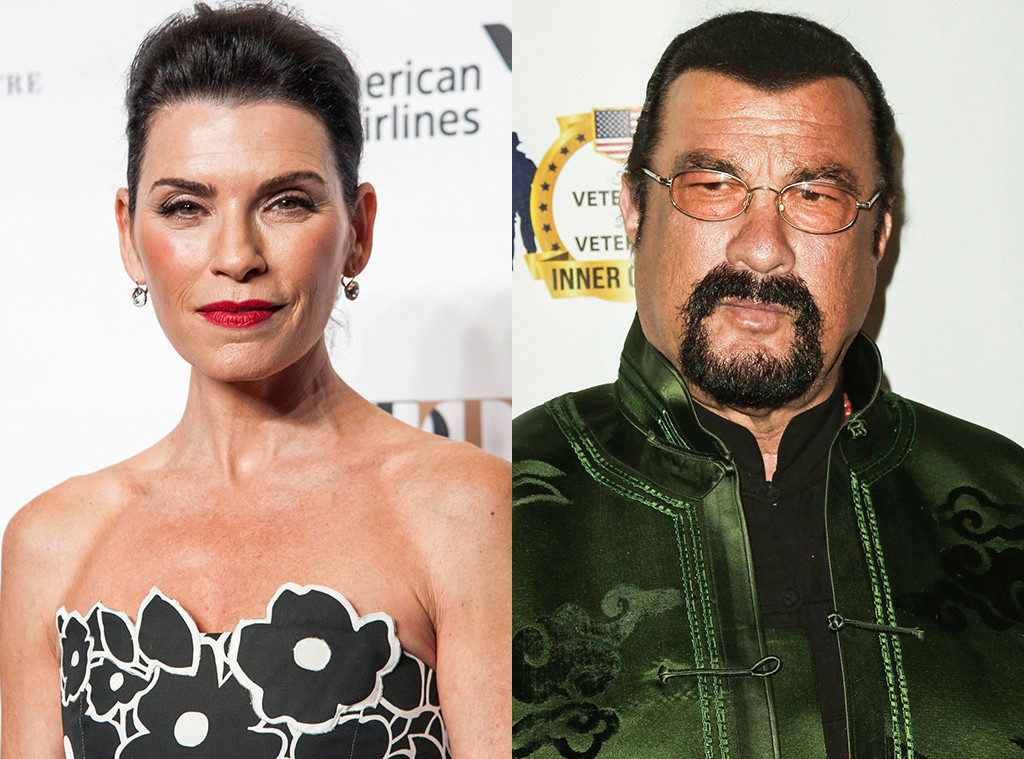 Julianna Margulies, Steven Seagal Julianna Margulies, Steven Seagal